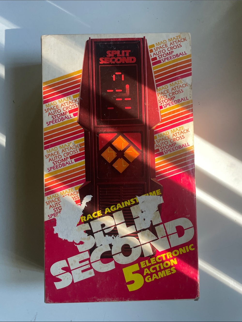 Split Second Electronic Action Game Race Against Time Red